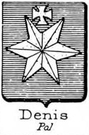 Denis Coat of Arms / Family Crest 13