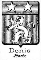 Denis Coat of Arms / Family Crest 14