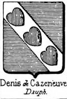 Denis Coat of Arms / Family Crest 16