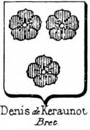 Denis Coat of Arms / Family Crest 20