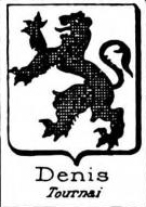 Denis Coat of Arms / Family Crest 4