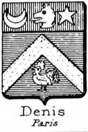 Denis Coat of Arms / Family Crest 8