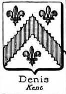 Denis Coat of Arms / Family Crest 2