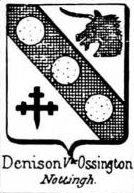 Denison Coat of Arms / Family Crest 8