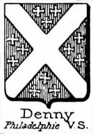 Denny Coat of Arms / Family Crest 0