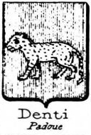 Denti Coat of Arms / Family Crest 2