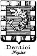 Dentici Coat of Arms / Family Crest 0
