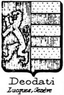 Deodati Coat of Arms / Family Crest 0