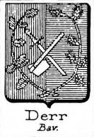 Derr Coat of Arms / Family Crest 2