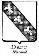 Derr Coat of Arms / Family Crest 1