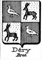Dery Coat of Arms / Family Crest 0