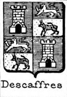 Descaffres Coat of Arms / Family Crest 0