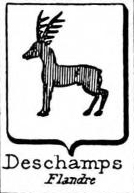Deschamps Coat of Arms / Family Crest 2