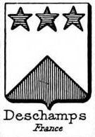 Deschamps Coat of Arms / Family Crest 11