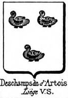 Deschamps Coat of Arms / Family Crest 13