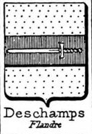Deschamps Coat of Arms / Family Crest 3