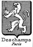 Deschamps Coat of Arms / Family Crest 5