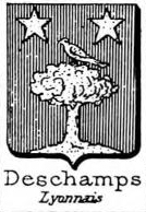 Deschamps Coat of Arms / Family Crest 7