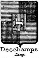 Deschamps Coat of Arms / Family Crest 10