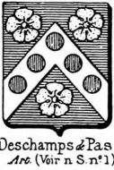 Deschamps Coat of Arms / Family Crest 1