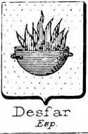 Desfar Coat of Arms / Family Crest 0