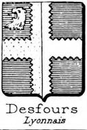 Desfours Coat of Arms / Family Crest 0