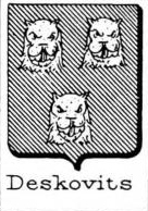 Deskovits Coat of Arms / Family Crest 0