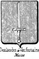 Deslandes Coat of Arms / Family Crest 0