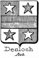 Desloch Coat of Arms / Family Crest 0