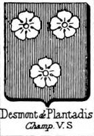 Desmont Coat of Arms / Family Crest 1