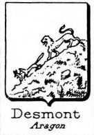 Desmont Coat of Arms / Family Crest 0