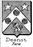 Desnot Coat of Arms / Family Crest 0