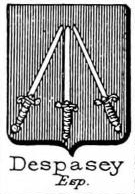 Despasey Coat of Arms / Family Crest 0