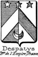 Despatys Coat of Arms / Family Crest 0