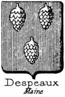 Despeaux Coat of Arms / Family Crest 0