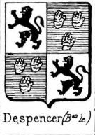 Despencer Coat of Arms / Family Crest 5