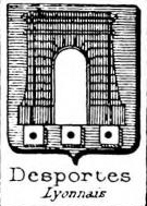 Desportes Coat of Arms / Family Crest 0