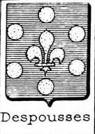 Despousses Coat of Arms / Family Crest 0