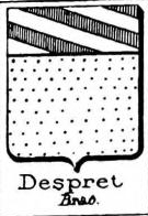 Despret Coat of Arms / Family Crest 0