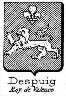 Despuig Coat of Arms / Family Crest 2