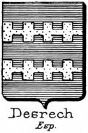 Desrech Coat of Arms / Family Crest 0