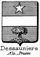 Dessauniers Coat of Arms / Family Crest 0