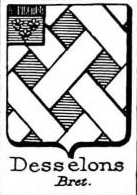 Desselons Coat of Arms / Family Crest 0