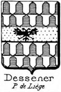Dessener Coat of Arms / Family Crest 0