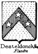 Desteldonck Coat of Arms / Family Crest 0
