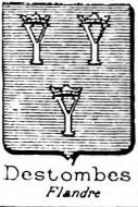 Destombes Coat of Arms / Family Crest 0