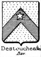 Destouches Coat of Arms / Family Crest 0