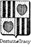 Destutt Coat of Arms / Family Crest 0
