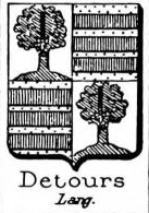 Detours Coat of Arms / Family Crest 0