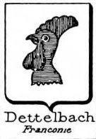 Dettelbach Coat of Arms / Family Crest 2
